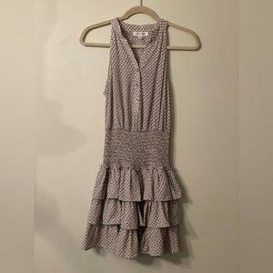 She + Sky women’s small sleeveless, smock waist, mini dress